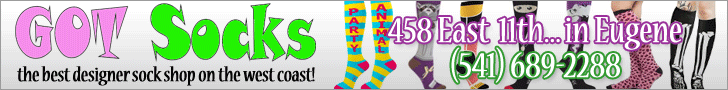 designer sock shop in eugene